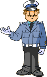 Bezpieczne ferie - pogadanka z policjantem